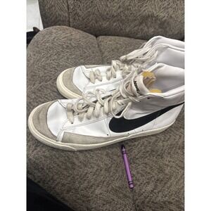 Size 11.5 - Nike Blazer Mid 77 Vintage White Black 2019